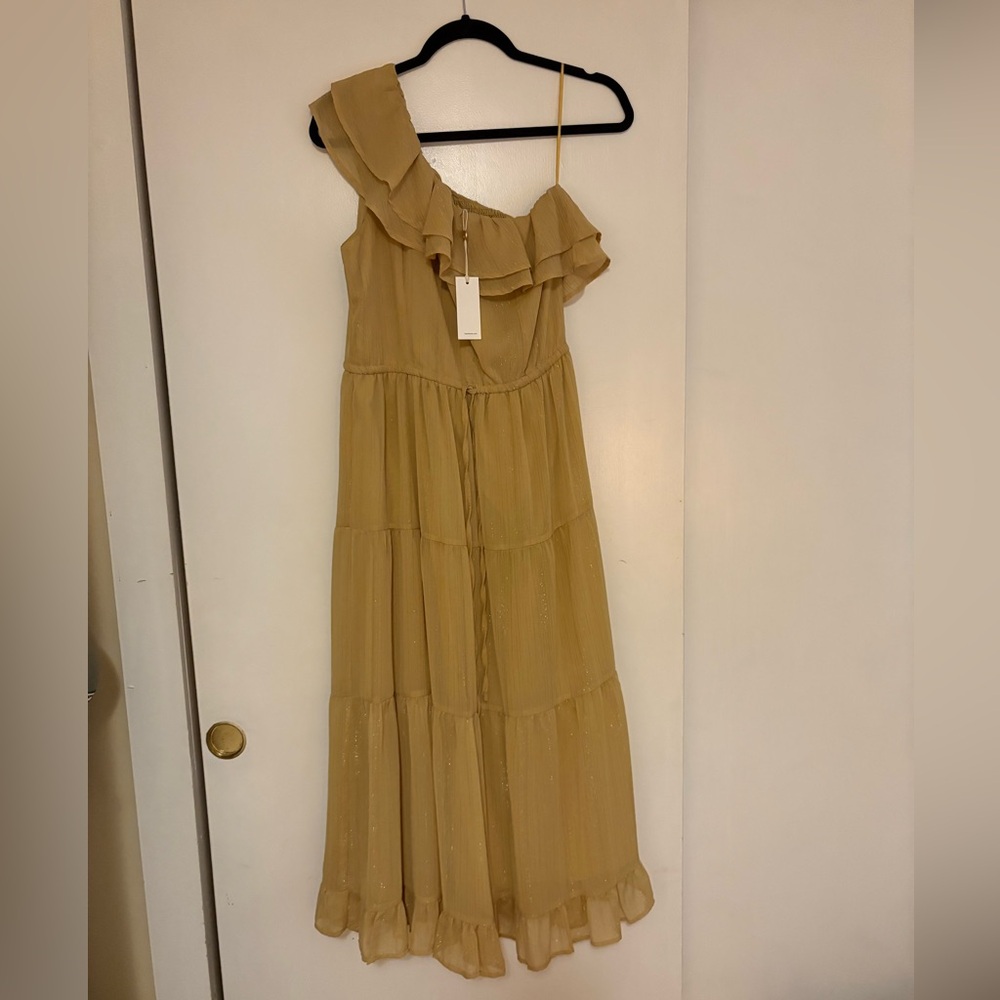 Heartloom Gold Textured Blouse